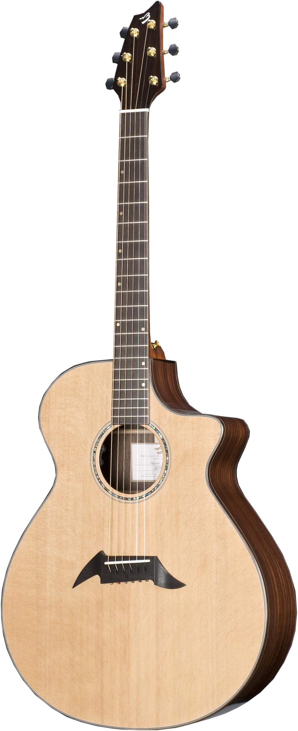 Breedlove Cascade J25/CRe Acoustic Electric Guitar with Deluxe Case