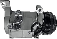 Vista 1 de RYC - Compresor de CA y embrague de A/C GH363-01 (se adapta a Chevrolet Avalanche, Tahoe, Suburban, Silverado; GMC Sierra, Yukon; Hummer H2 y H3)