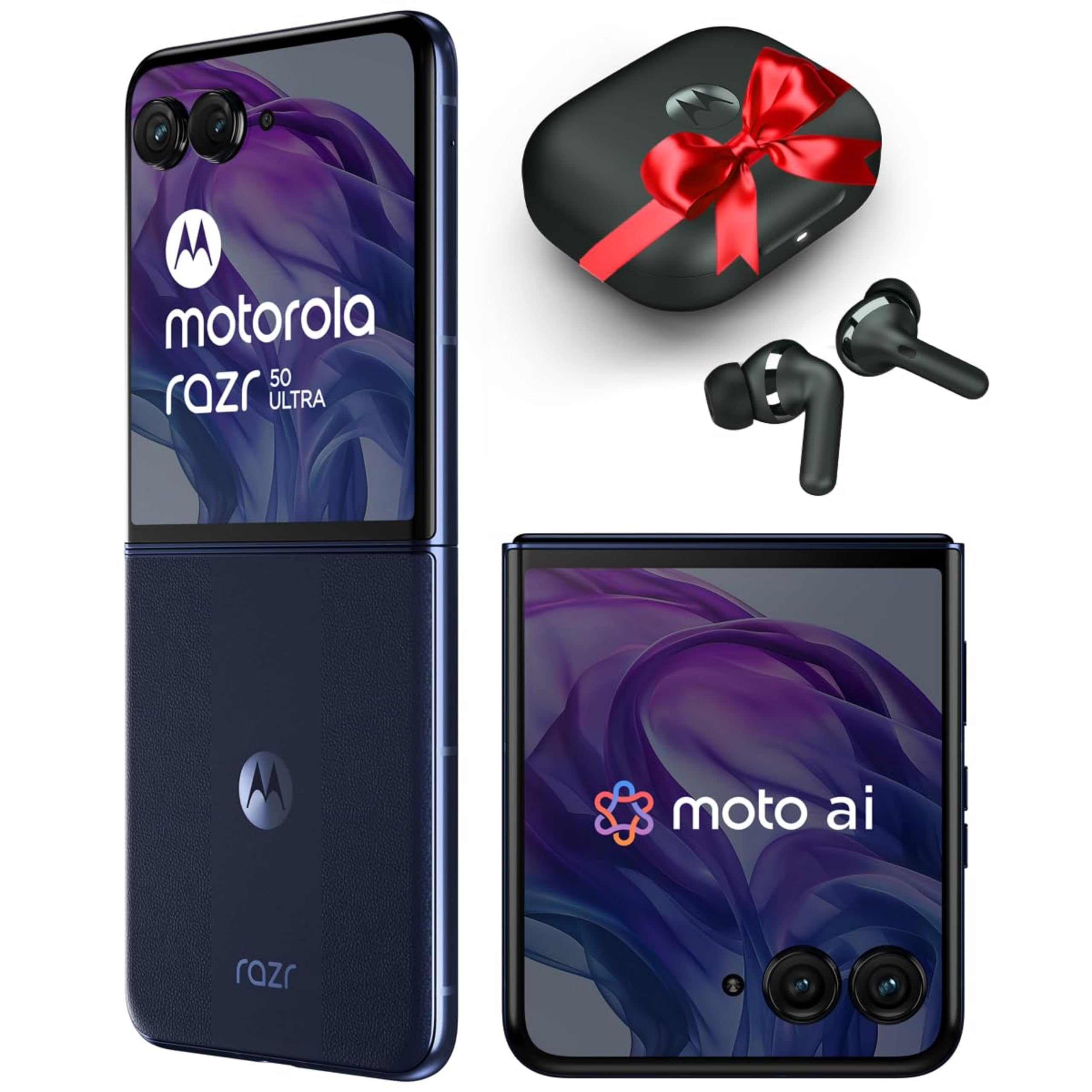 motorola razr 50 ultra ミッドナイトブルー Motorola Razr 50 Ultra 5G Midnight Blue 512GB + 12GB Dual