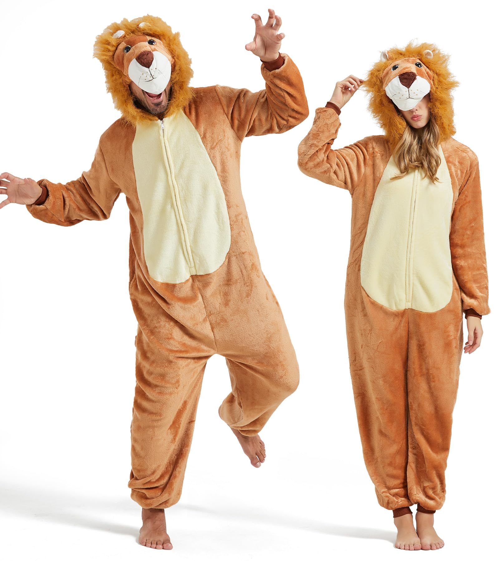 QUCH Adult Onesie Costume Unisex Animal Onesies