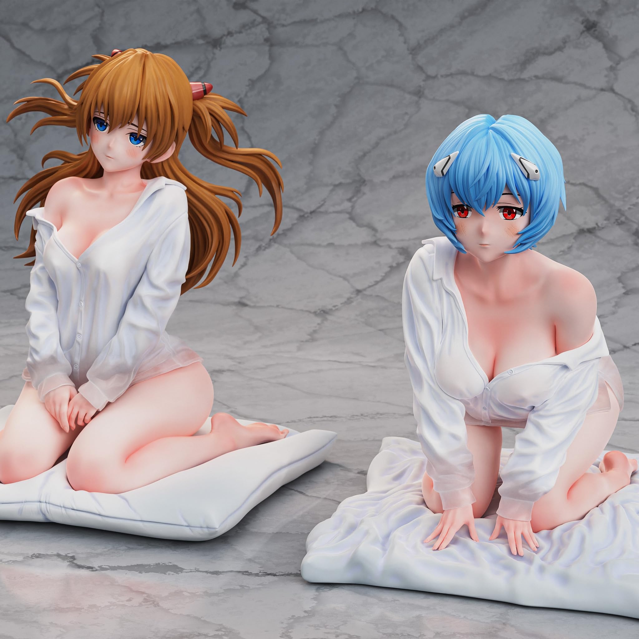 Wonder Showcase 綾波レイ&惣流 アスカ ラングレーガレージキット Amazon.co.jp: 綾波レイ&惣流・アスカ・ラングレー フィギュア