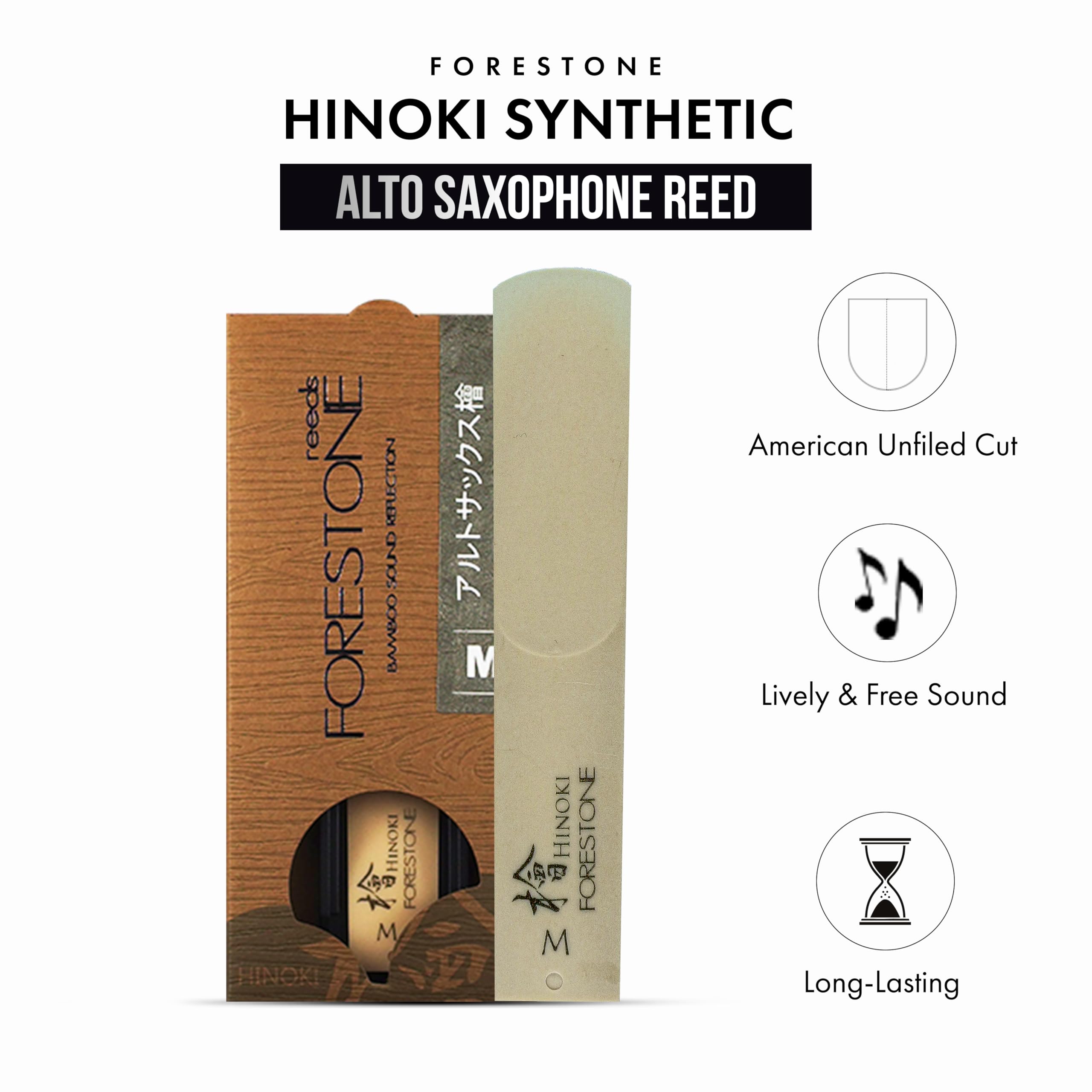 Saxophones FORESTONE HINOKI M MEDIUM 2.5 - ALTO Anches saxophones