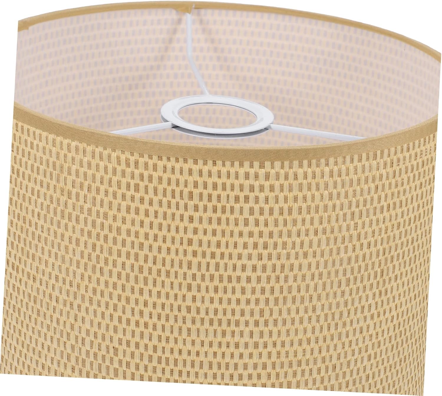 Fabric Lamp Shade Cylinder Cover Decorative Table and Floor Lamp Shade Softens Light Easy to Install and Fabric for Bedroom Living Room Study