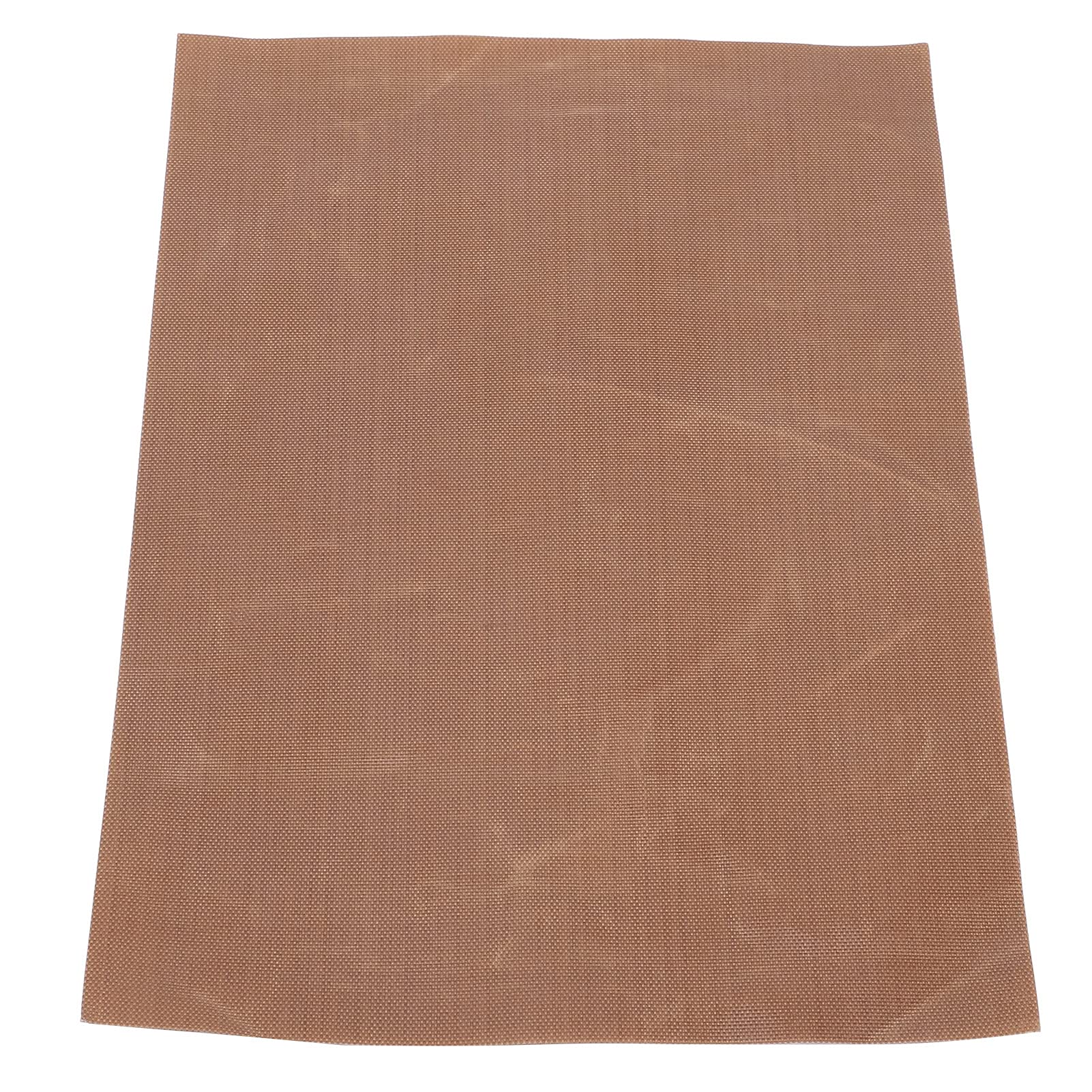 Ausla Foglio PTFE Carta Antiaderente PTFE, Tessuto in Fibra di Vetro 100 X 100 Cm, Superficie Antiaderente Resistente Al Calore e Al Freddo Facile da Pulire per Presse a Caldo e Asciugatrici (0.08)