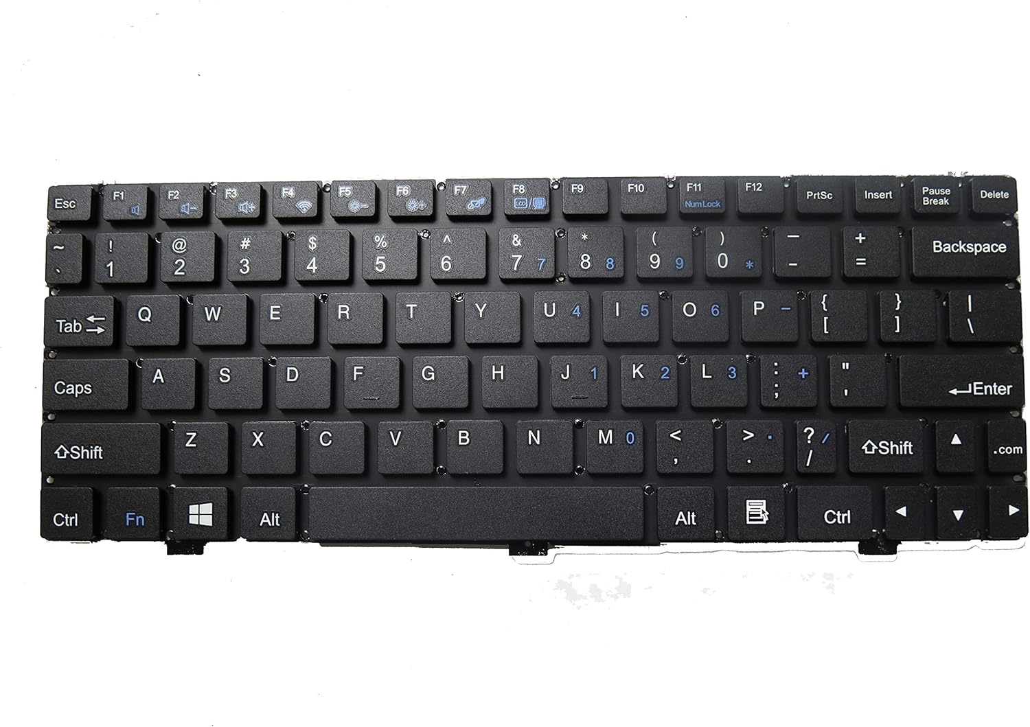 Laptop Keyboard for Haier Y11C JM2546 K693 YJ627 Black