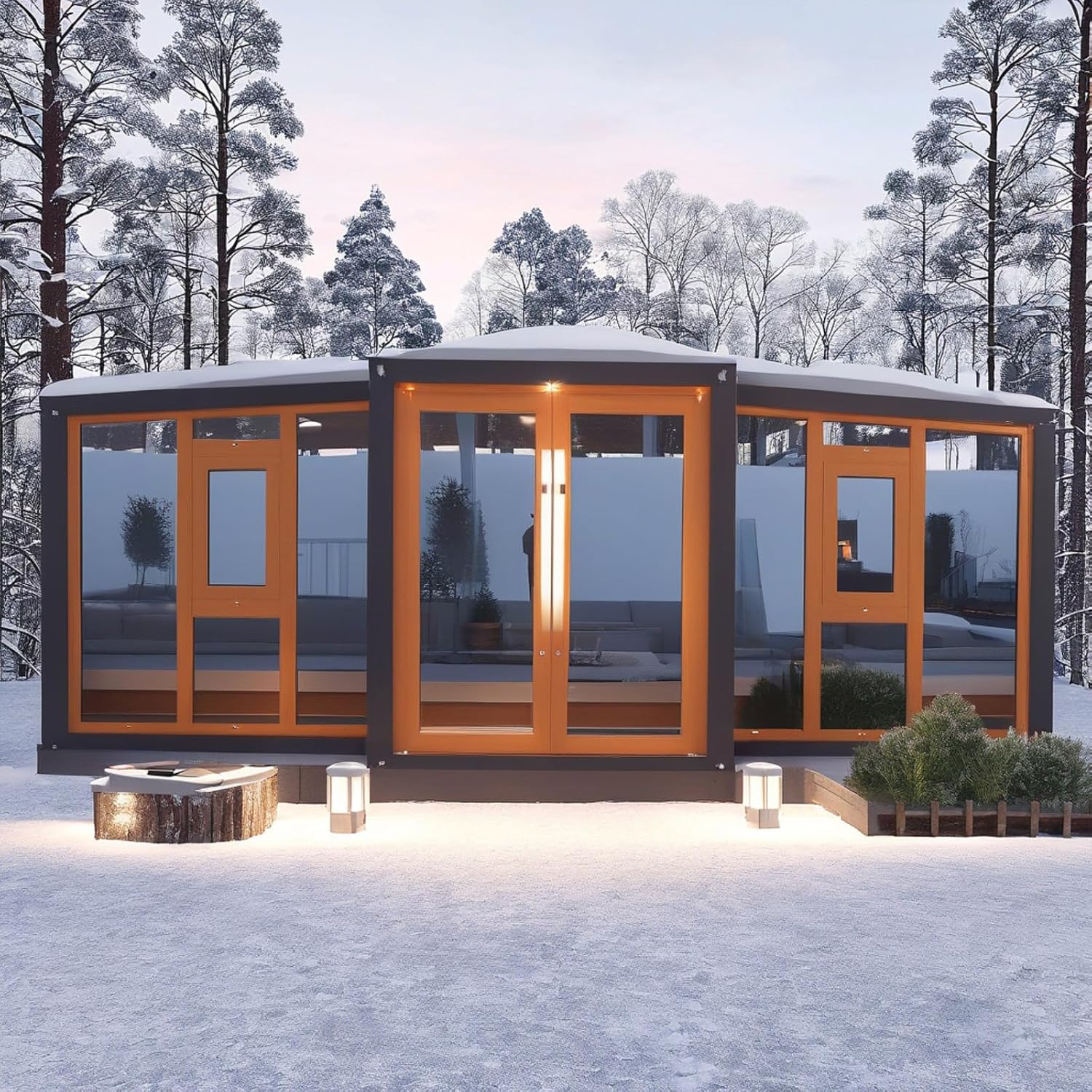 Luxury 2 Bedroom Prefab Modular Tiny Home 20ft Philippines | Ubuy