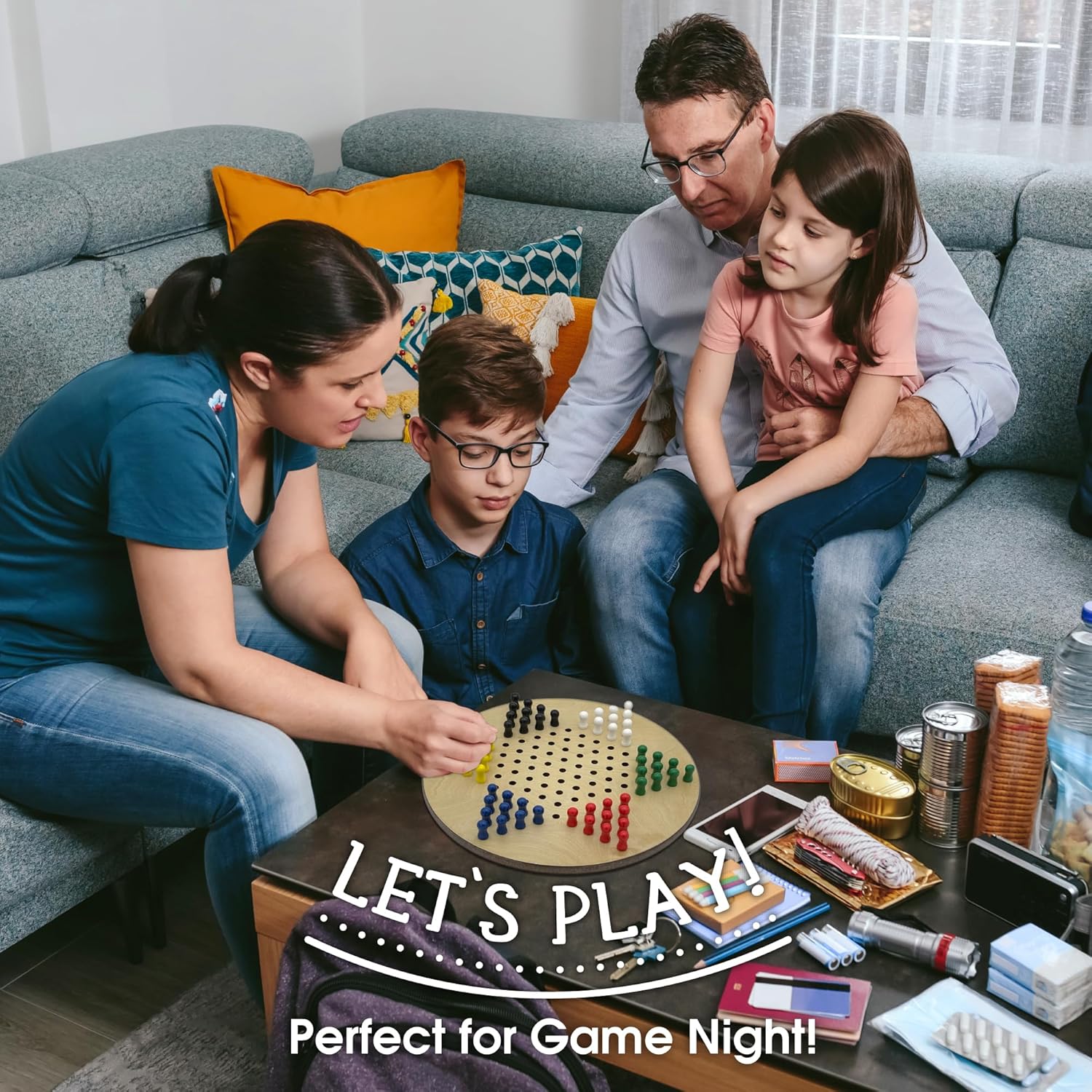 17" Jumbo Chinese Checker