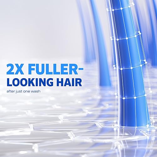 Miniatura 7 de Rogaine Champú y acondicionador 2 en 1 para hombre con aceite de romero, queratina y ácido cítrico, deja el cabello visiblemente más grueso, no