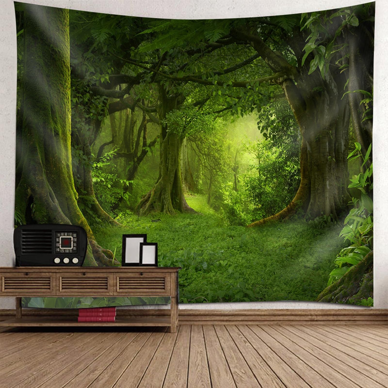RDSGYZ Dekoracja ścienna z materiału, duża, 300 x 256 cm, dywan ścienny, chusta na ścianę, do sypialni, pokoju dziecięcego