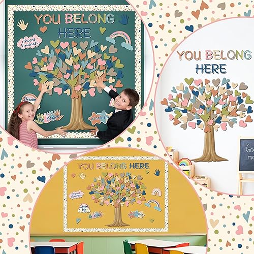 Vista 28 de Juego de decoración de invierno "Snow in Love with Jesus" (La nieve está enamorada de Jesús), con fondo, recortes y bordes de nieve para aula