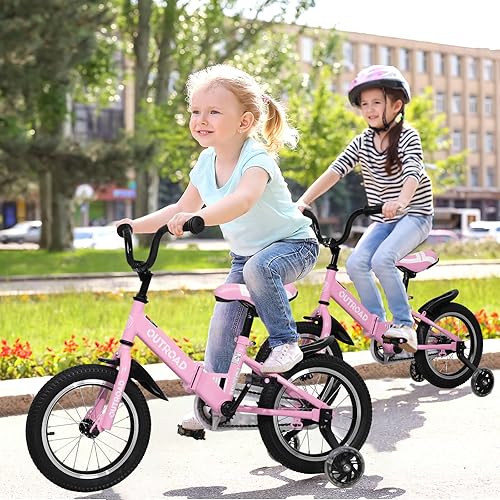 Miniatura 2 de Bicicleta plegable para niños y niñas de 3 a 12 años de edad, bicicletas plegables para niños pequeños de 141618 pulgadas, con ruedas de