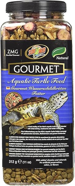 Zoo Med Gourmet Aquatic Turtle Food 11 oz.