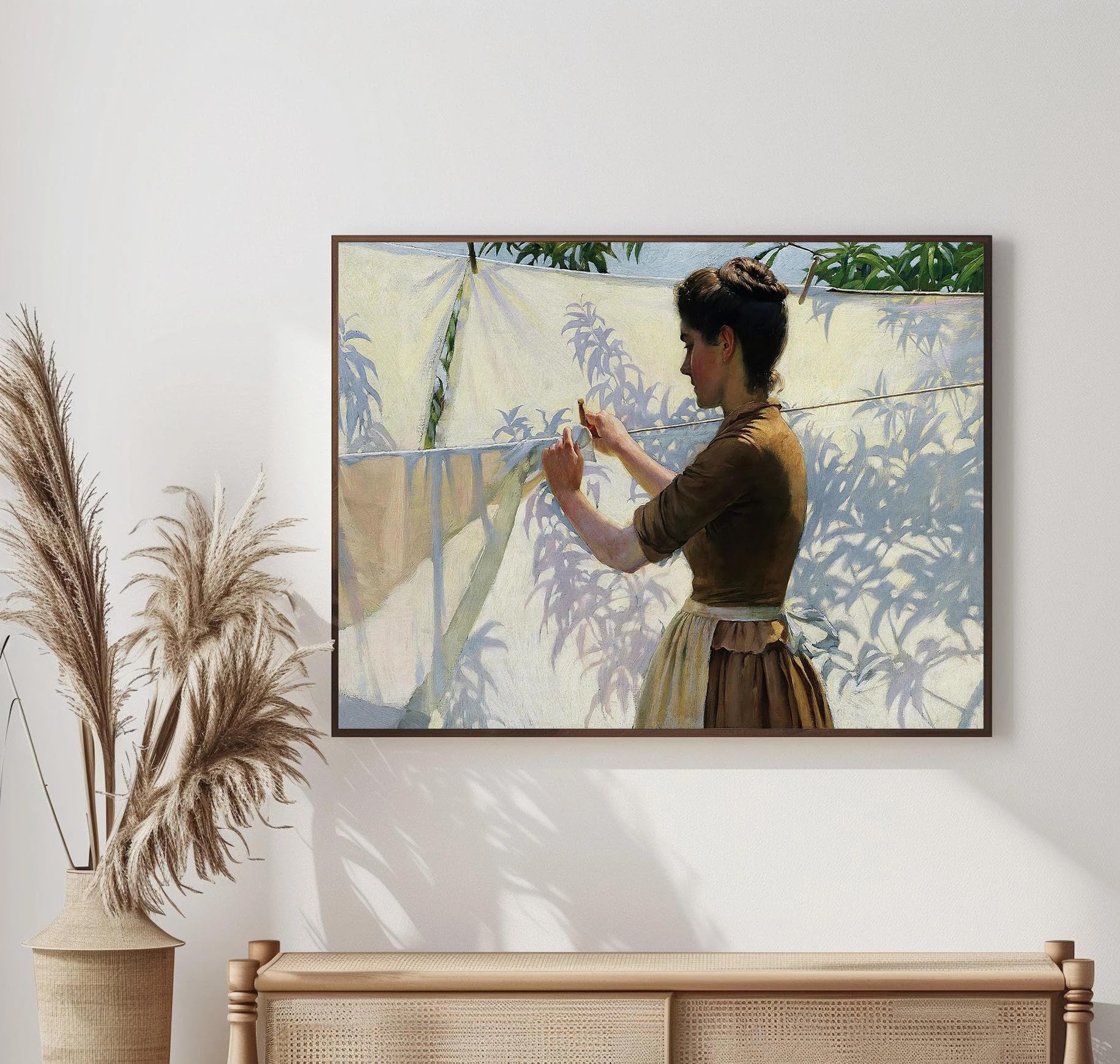 GKUVBF Victorian Vintage Female Portrait Art Posters Prints Canvas Painting Wall Art Picture Modern Living Room Home Decor(70x100cm/Frameless)
