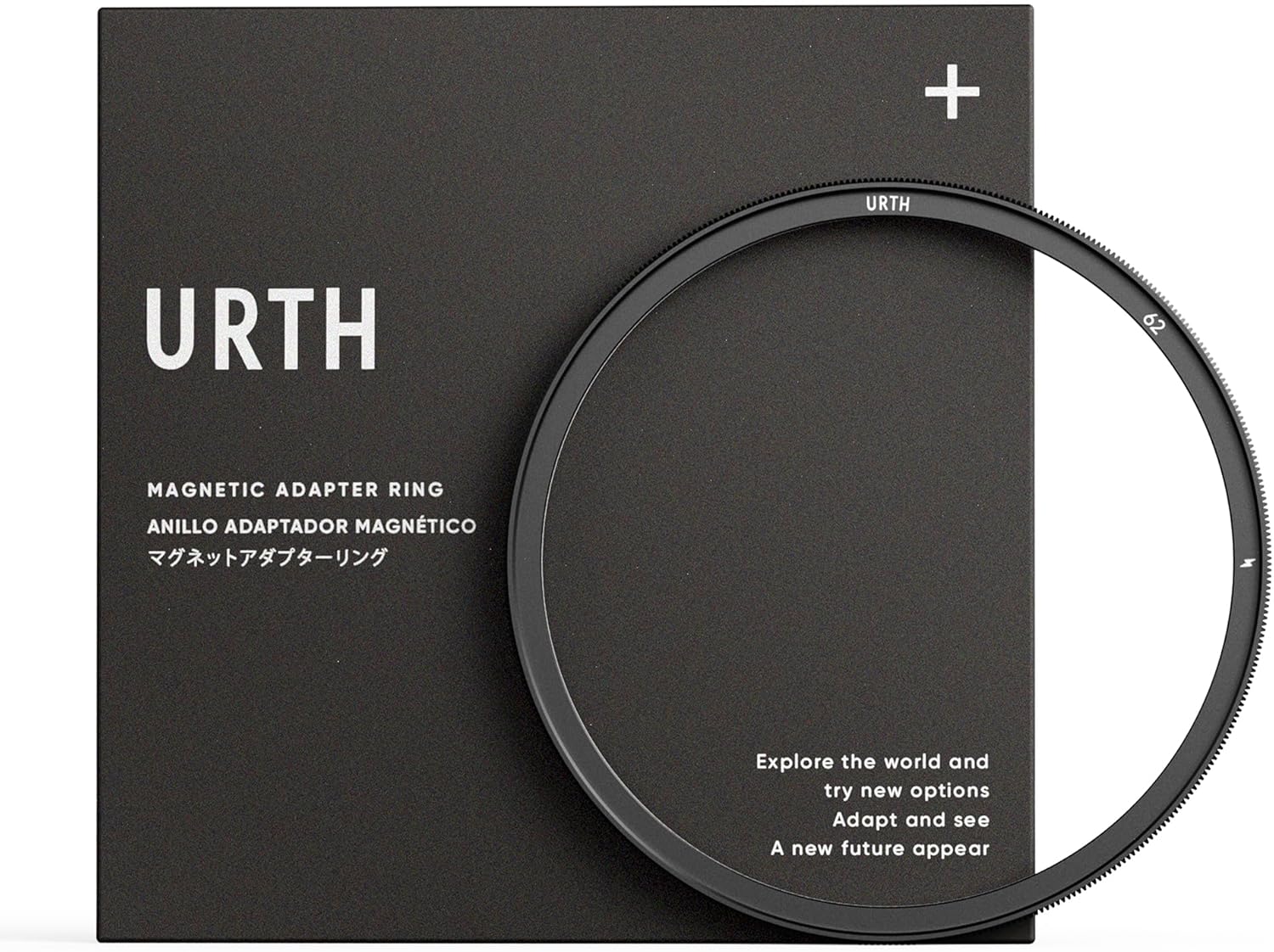 Urth 82mm Magnetic Lens Filter Adapter Ring - Screw-in Adapter Ring for Converting Camera Lens to Magnetic Filter System
