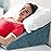Wedge Pillow for Sleep Apnea, 12 Inch Adjustable Height Bed Wedge Pillow for Headboard, Gerd, Acid Reflux Relief, Snoring, and Post Surgery Recovery. Bed Pillow for Sitting Up in Bed