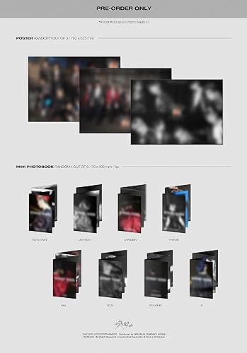 Miniatura 4 de STRAY KIDS - ENTRE (en la vida) [Standard Ver. - Tipo aleatorio] (1er álbum de reempaque) [Pre-Order] CD+Photobook+Póster plegado+Beneficio de