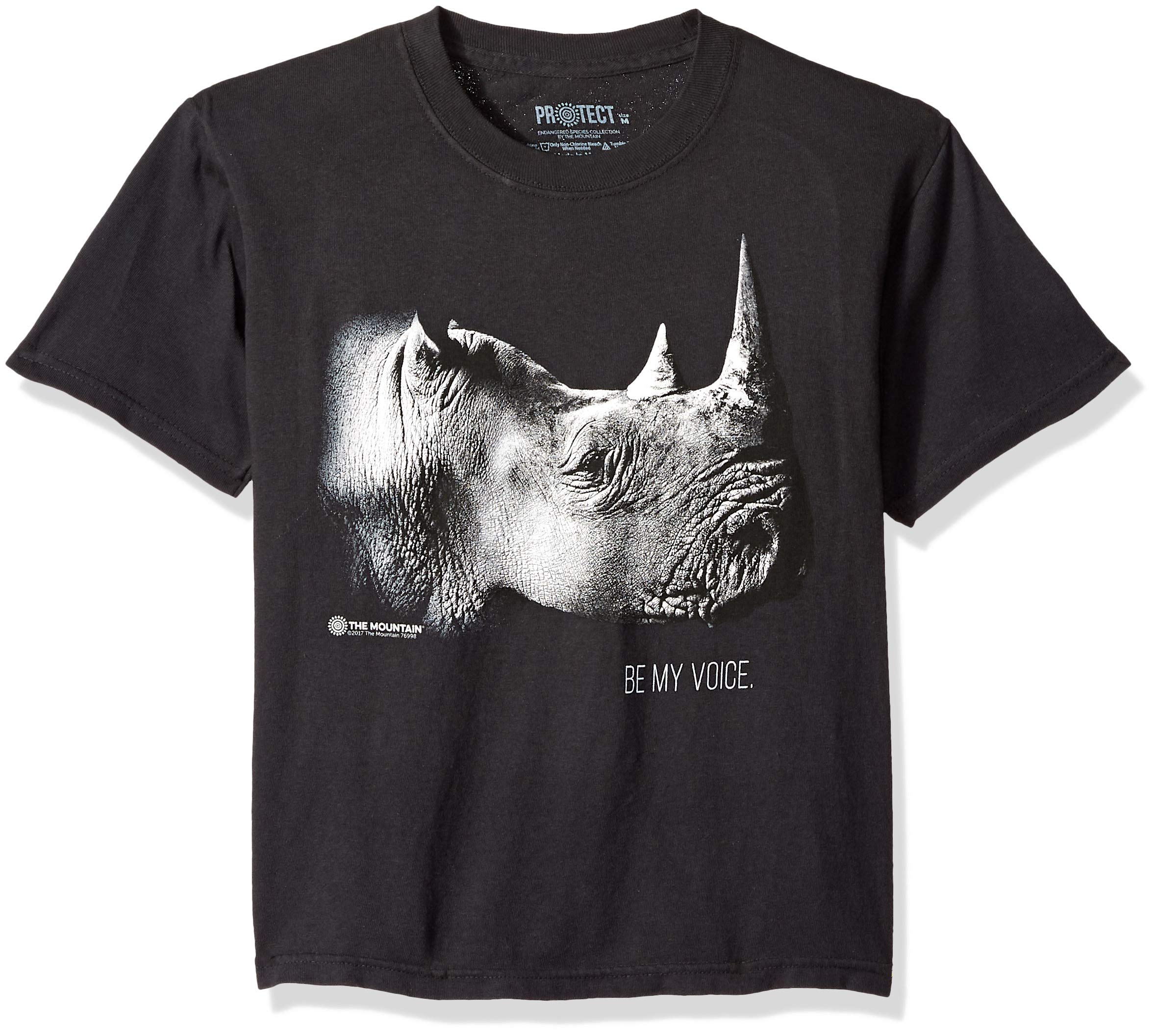 The MountainUnisex Kids Wildlife Protection, Be My Rhino's Voice Kid's T-Shirt T-Shirt