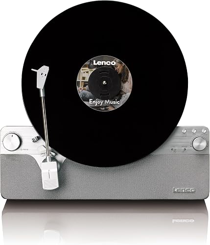 Lenco LSA-071SI Giradischi verticale completamente automatico con altoparlanti integrati e Bluetooth®
