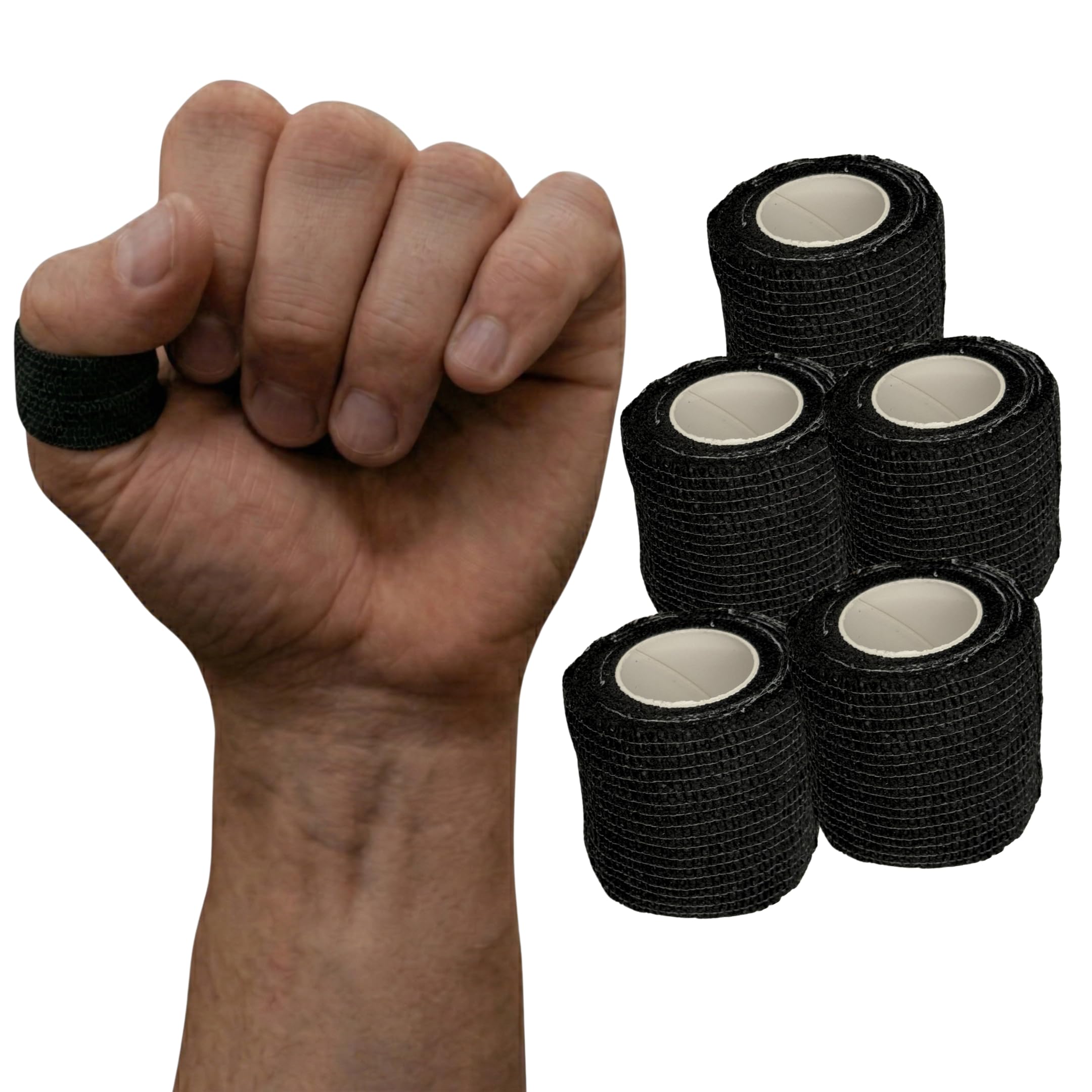 Calleras para Cross Training y Calistenia de Microfibra de Carbono – Kit Calleras, Muñequeras y Cinta Pulgar para Hombre y Mujer — view 9
