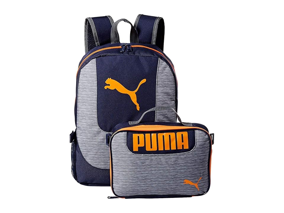 

PUMA Evercat The Duo Combo Pack Backpack Grub Kit (Grey/Navy) Backpack Bags, Multi