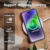 Vista 3 de AOTESIER Funda compatible con iPhone 13 Pro Max, protección militar a prueba de golpes, funda de silicona para teléfono, forro de microfibra suave