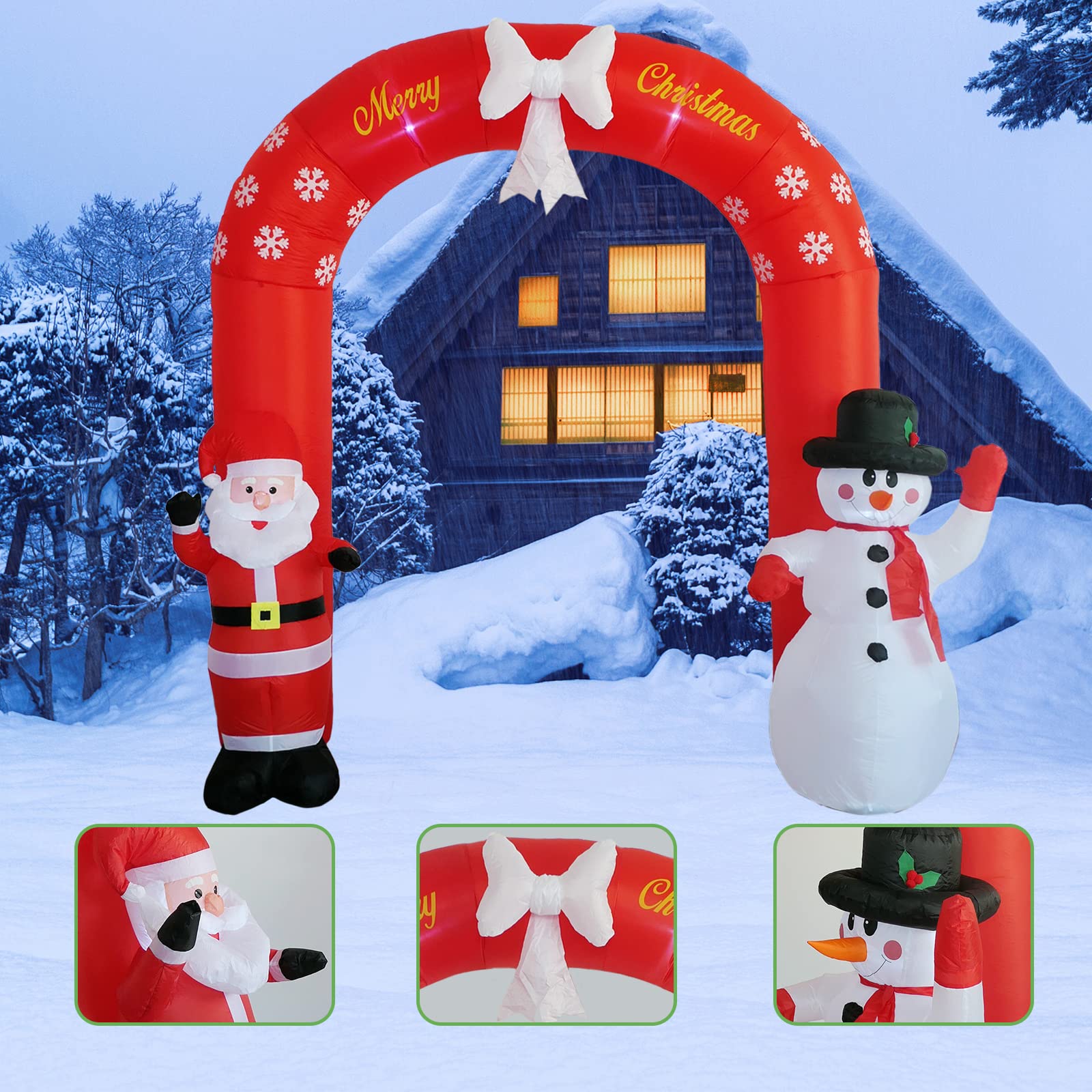 ビンテージ/ クリスマス村の装飾品/アダプター付き ビンテージ/ クリスマス村の装飾品/アダプター付き