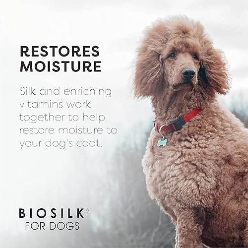 Miniatura 3 de BioSilk Kit de desenredado  Incluye champú desenredante para perros de terapia de seda, spray acondicionador desenredante y cepillo de alfiler, kit