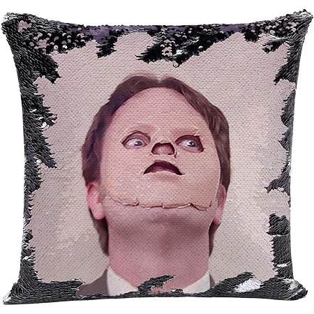 bob ross sequin pillow