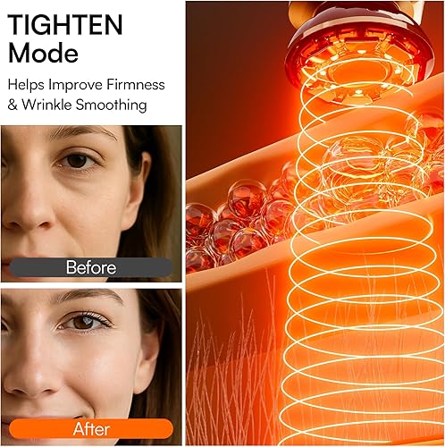 Miniatura 6 de INIA Terapia de luz roja 3 en 1 para cara y cuello dispositivo de belleza para hinchazón y reafirmación de la piel herramienta de cuidado de la piel