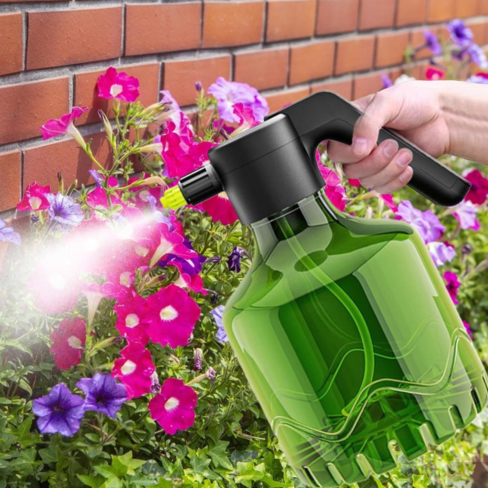 Pulvérisateur de Jardin 1.9 Litres Portable et Rechargeable