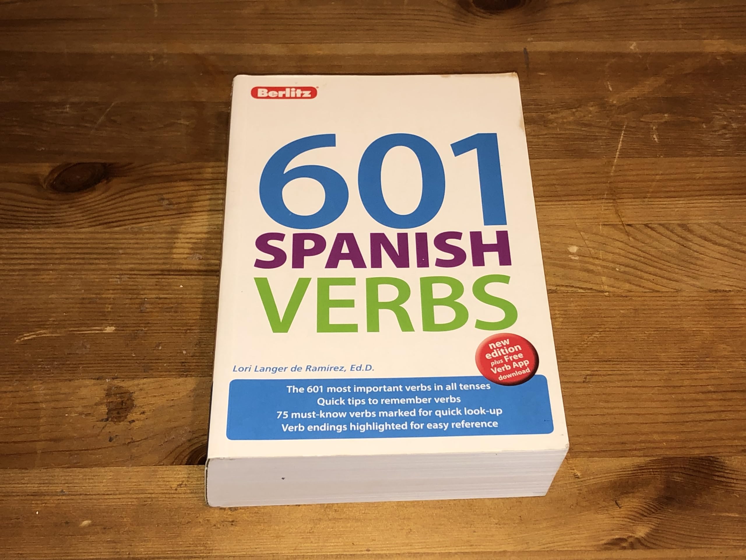 601 Spanish Verbs (601 Verbs)