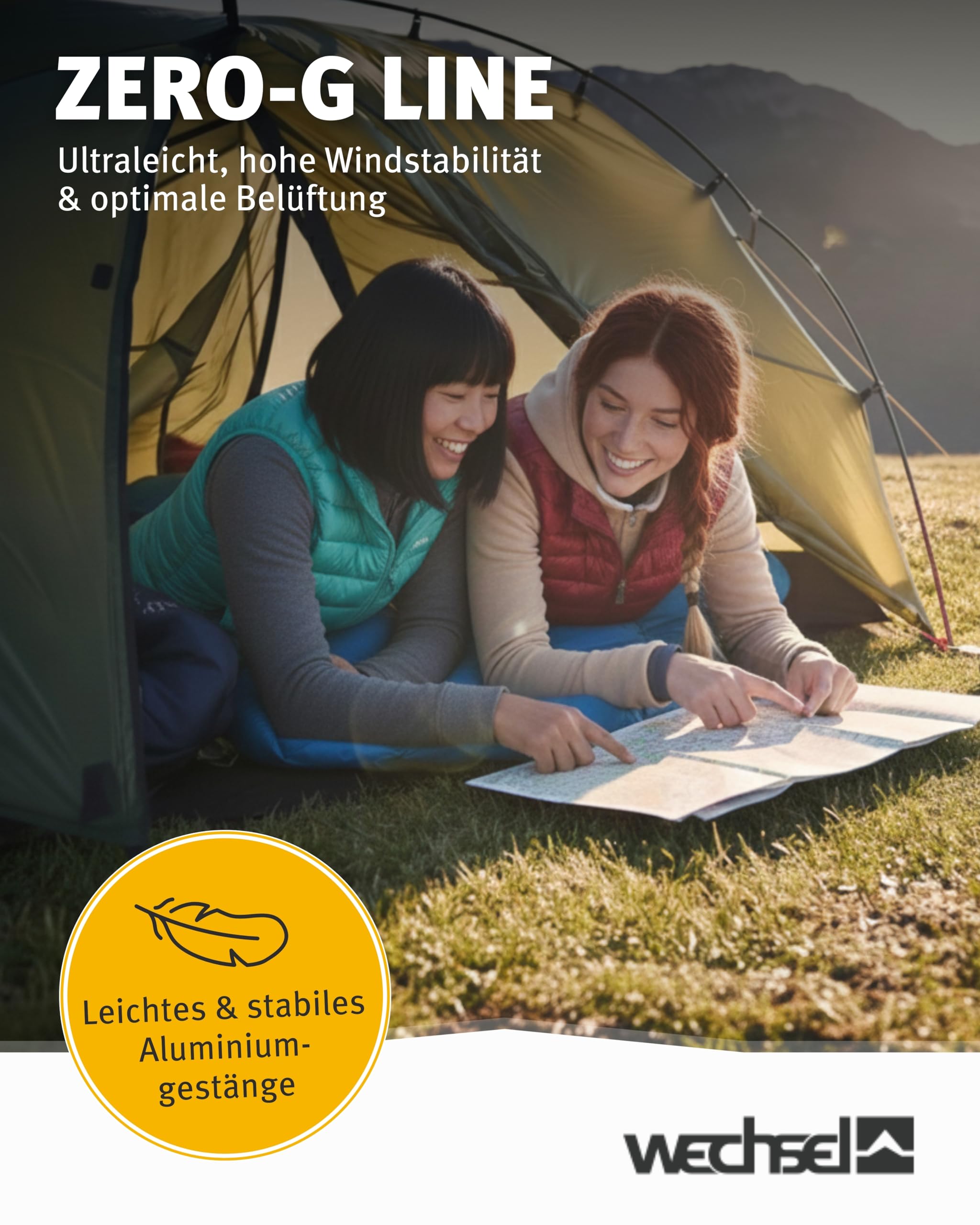Wechsel Bella Zelt grün Sport & Freizeit