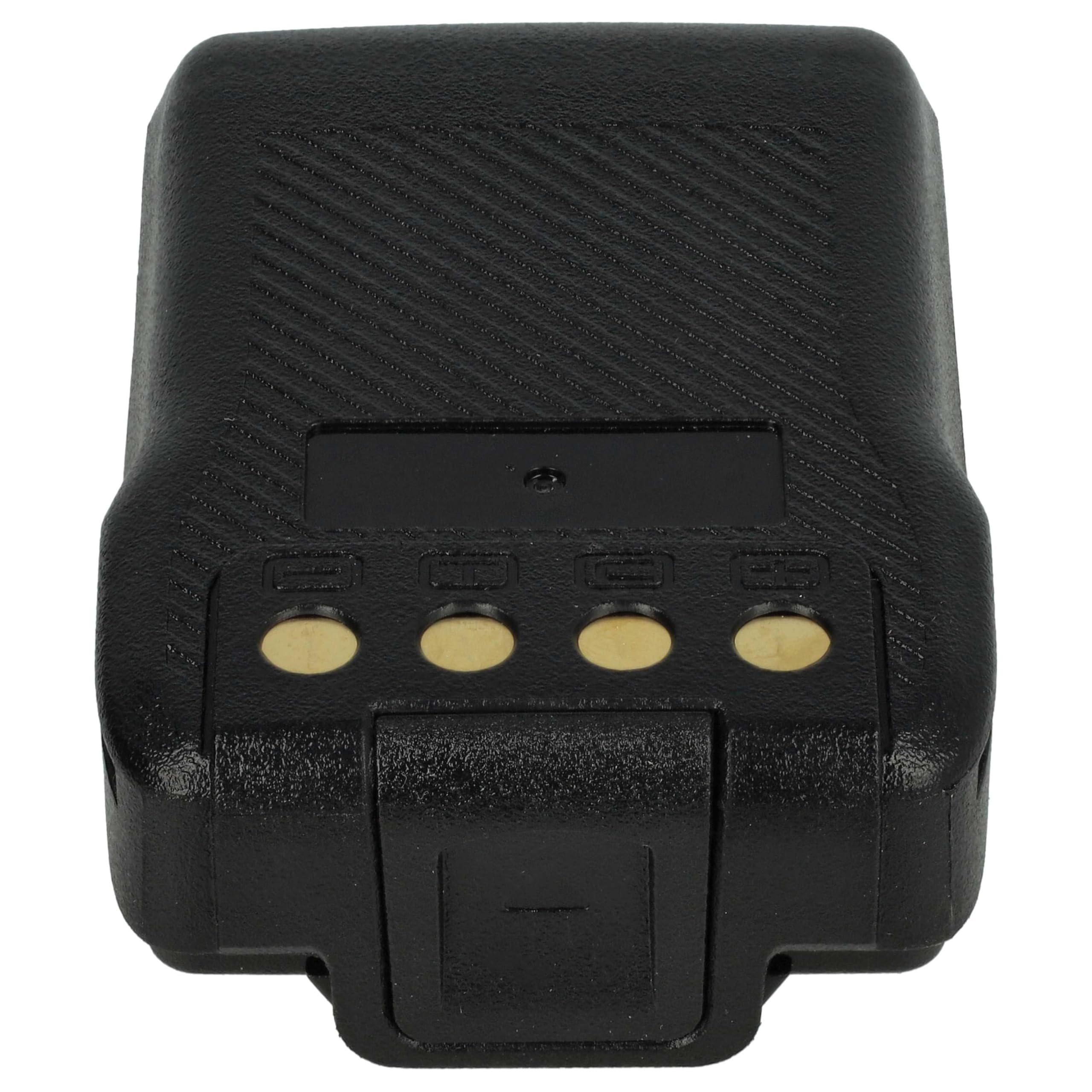 vhbw Bateria kompatybilna z Hytera PD682G, seria PD6, PD686, krótkofalówka, Walkie Talkie (2500 mAh, 7,2 V, litowo-jonowa)