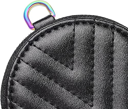 Miniatura 7 de FUYEJIA Metal Rainbow Swivel Snaps Hooks with rainbow d rings and Tri-Glides rainbow purse hardware Slide Buckles