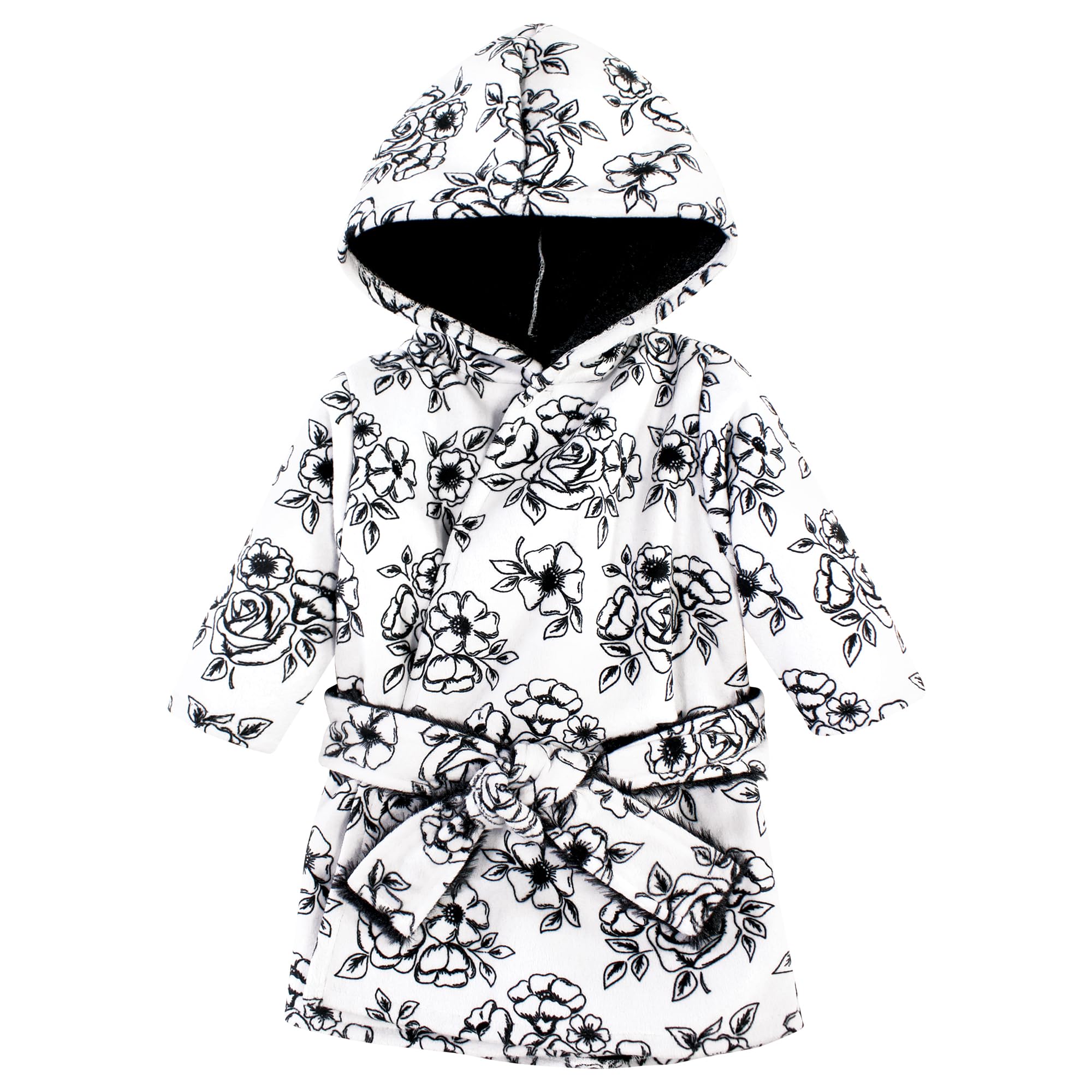 Hudson Baby Unisex BabyMink with Faux Fur Lining Pool and Beach Robe Cover-ups