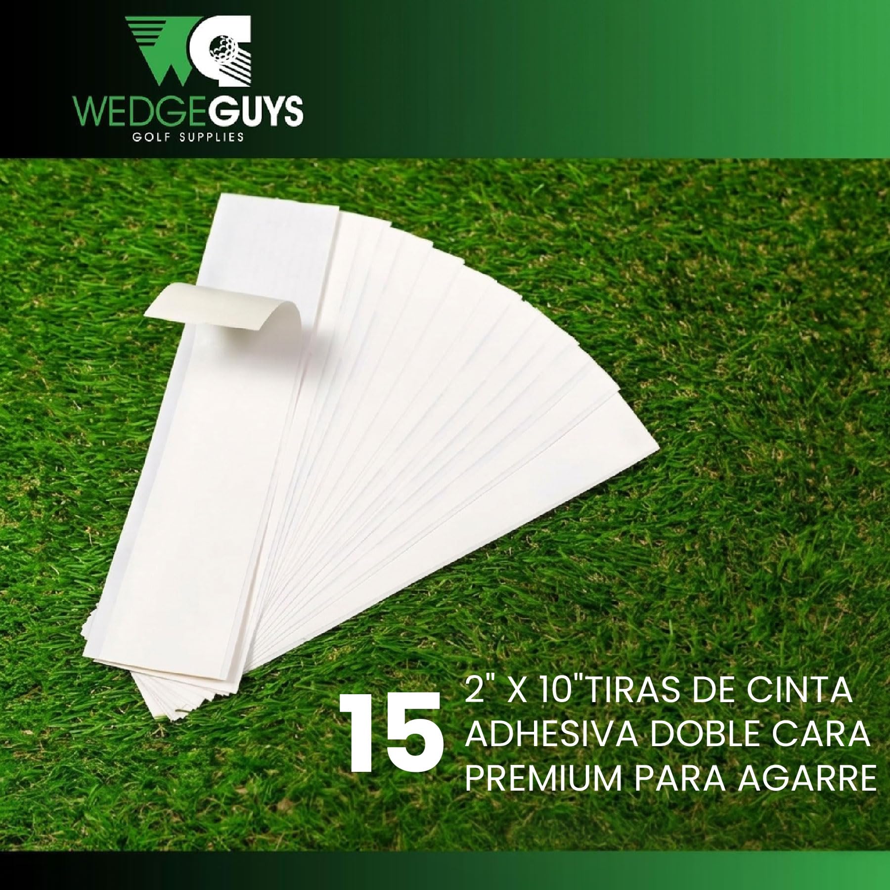 Wedge Guys DC Tour - Kit de empuñaduras de golf – 4 zonas de agarre para una comodidad y control supremos – Reemplazo de empuñaduras de palo de golf para todo tipo de clima para cuñas de regripping