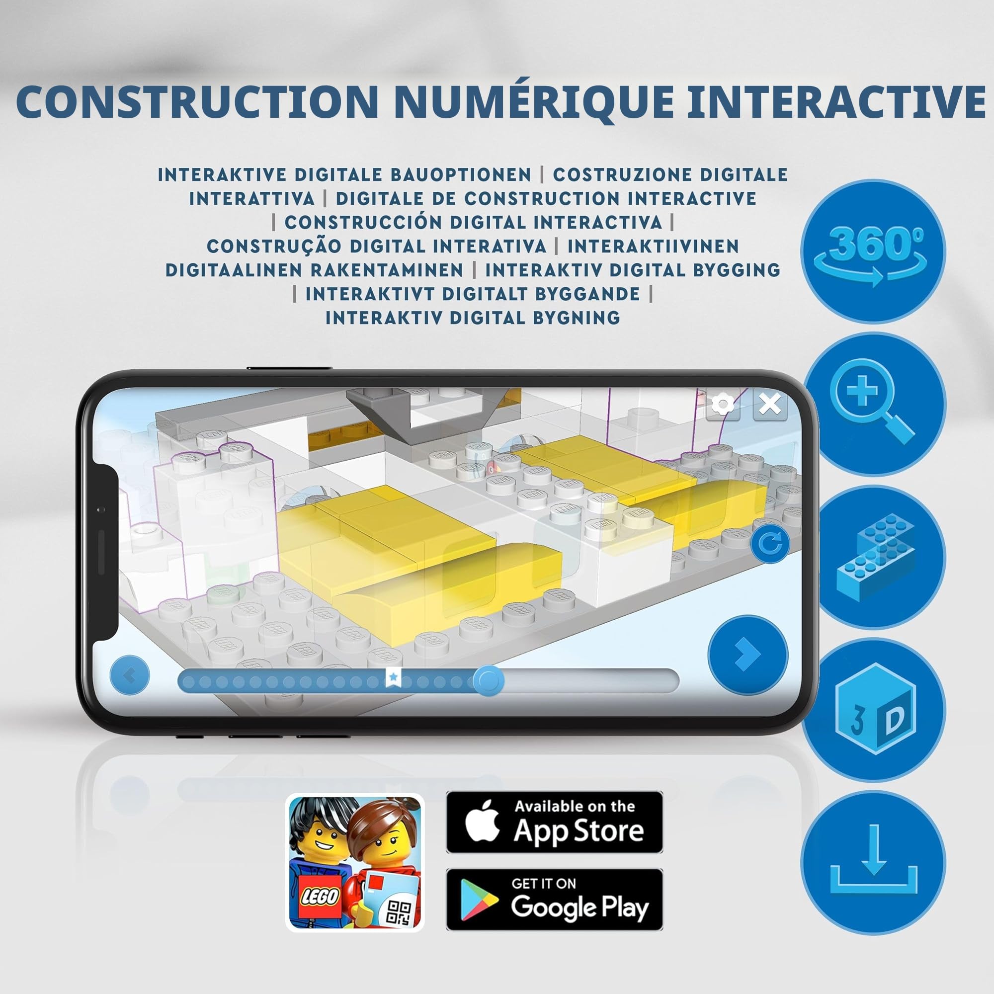 LEGO Le Sapin de Noël - Set de Construction pour Enfants - Décoration de Noël à Collectionner - Encourage la Créativité et Le Jeu d’Imagination - Projet Artistique Festif pour Toute la Famille 40573 | Décoration festive à collectionner pour la décoration