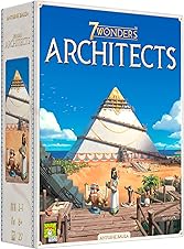 Asmodee 7 Wonders Architects - Shape History with Your Ingenious Wonders, Civilization Strategy Game for Kids and Adults, Ages 8+, 2-7 Players, 25 Minute Playtime