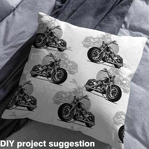 Miniatura 4 de Feelyou The Yard, tela moderna y fresca para tapicería de motocicleta para sillas, temática de deportes extremos, tela decorativa impermeable para