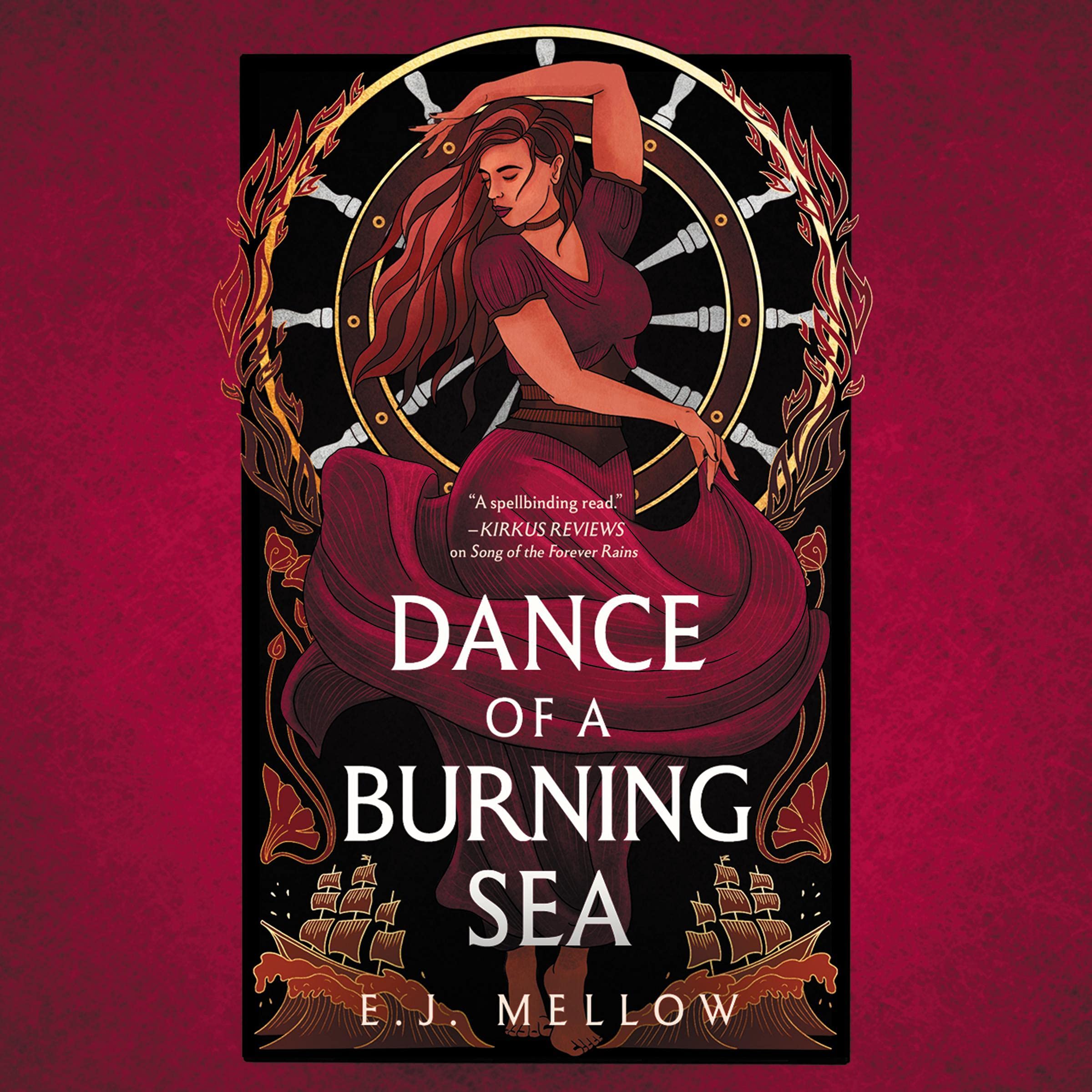 Cover art for Dance of a Burning Sea