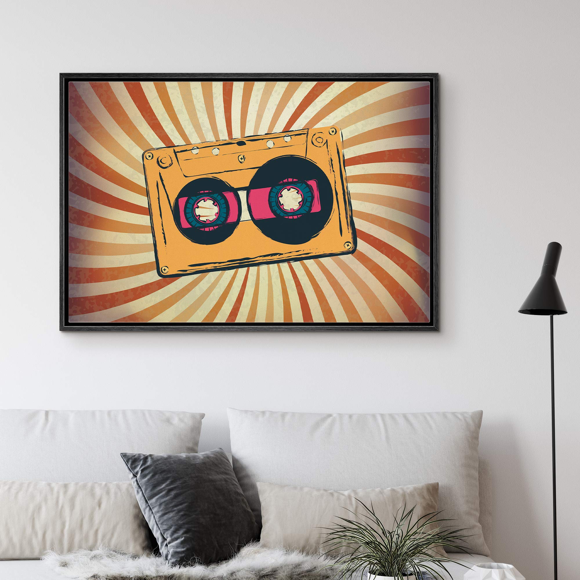 Amazon｜IDEA4WALL フレーム入り キャンバス ウォールアート