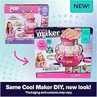 Vista 6 de Cool Maker, PopStyle Kit de fabricación de pulseras con 170 cuentas, Make & Remake 10 (el embalaje puede variar), kit de joyería para artes