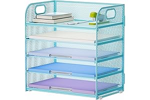 Marbrasse Organizing Table Paper Organizer Letter Tray