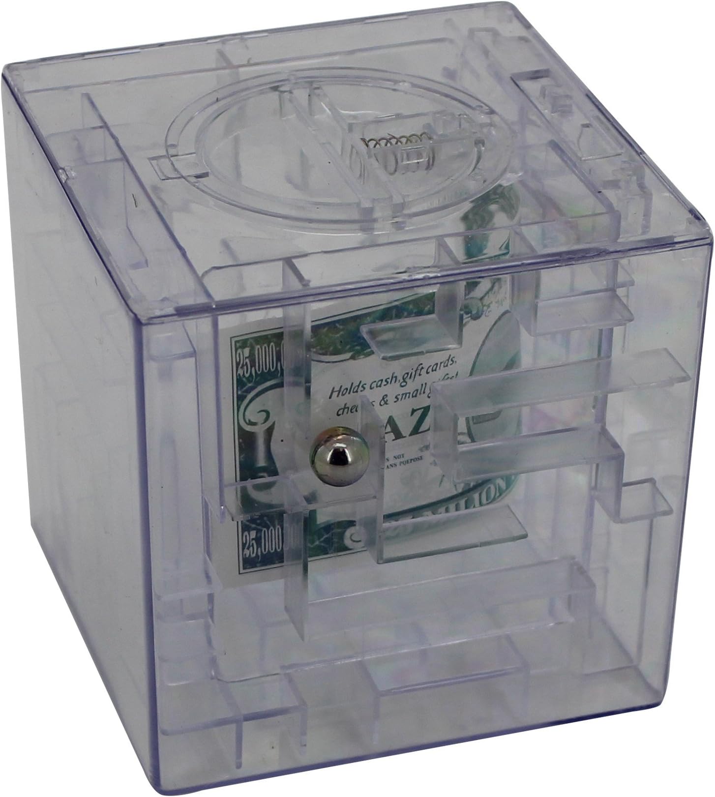 Money Box / Piggy Bank with 3D Ball Labyrinth Maze Design