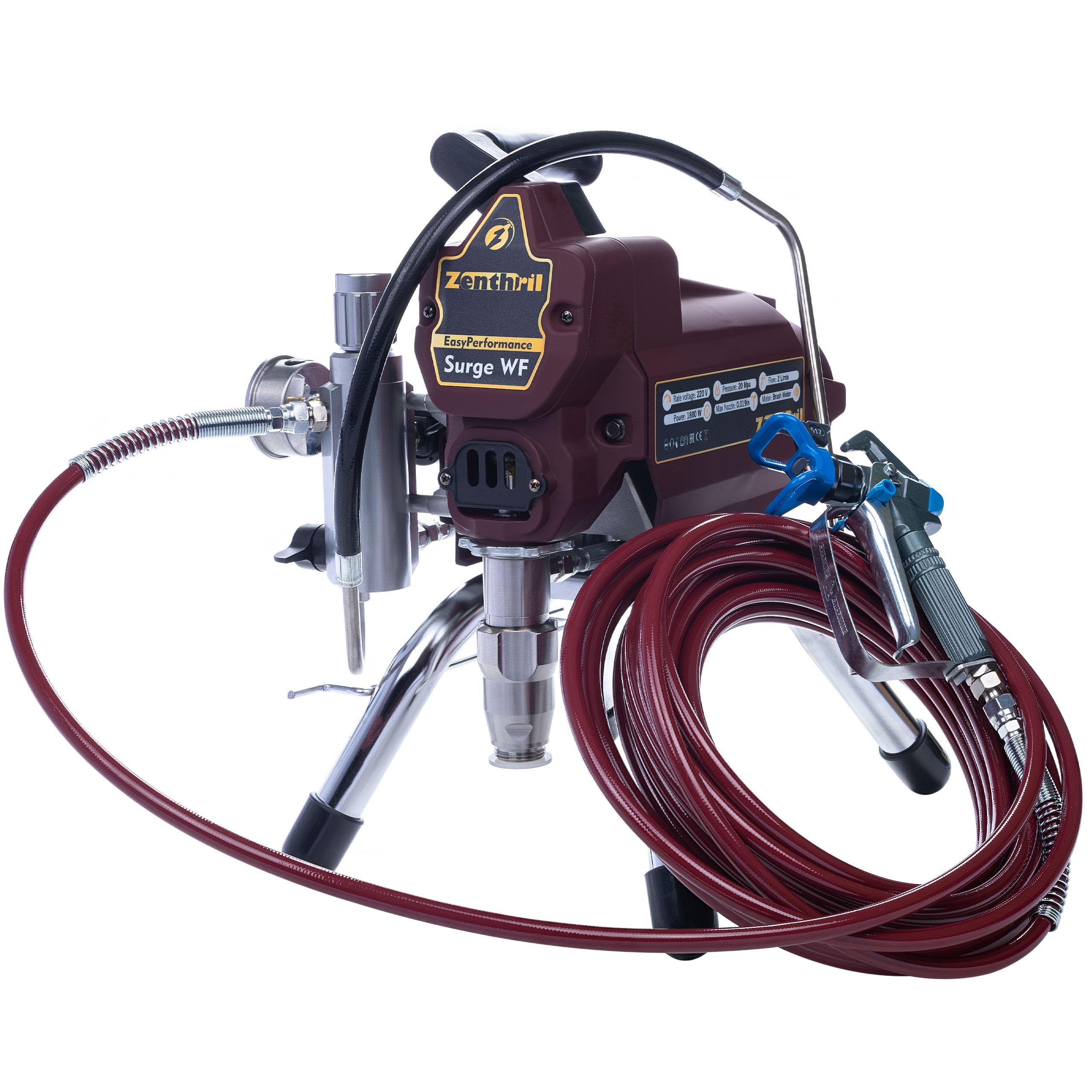 Agregat malarski Zenthril Surge WF, 1800W 20Mpa 0,019", 2L/min, seria EasyPerformance