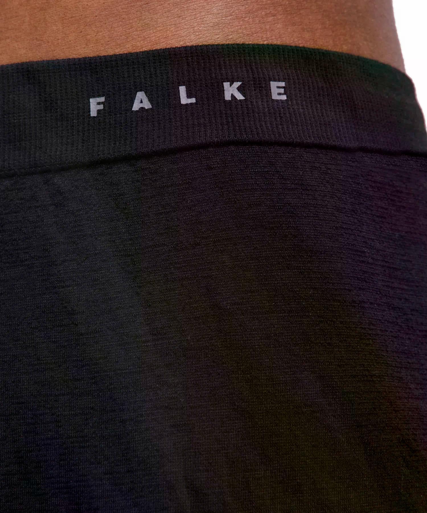 FALKE Mężczyźni Warstwa podstawowa (bielizna) Wool-Tech Light M Bx wełna materiał funkcjonalny regulujące klimat 1 Sztuka, Czarny Black 3000, L