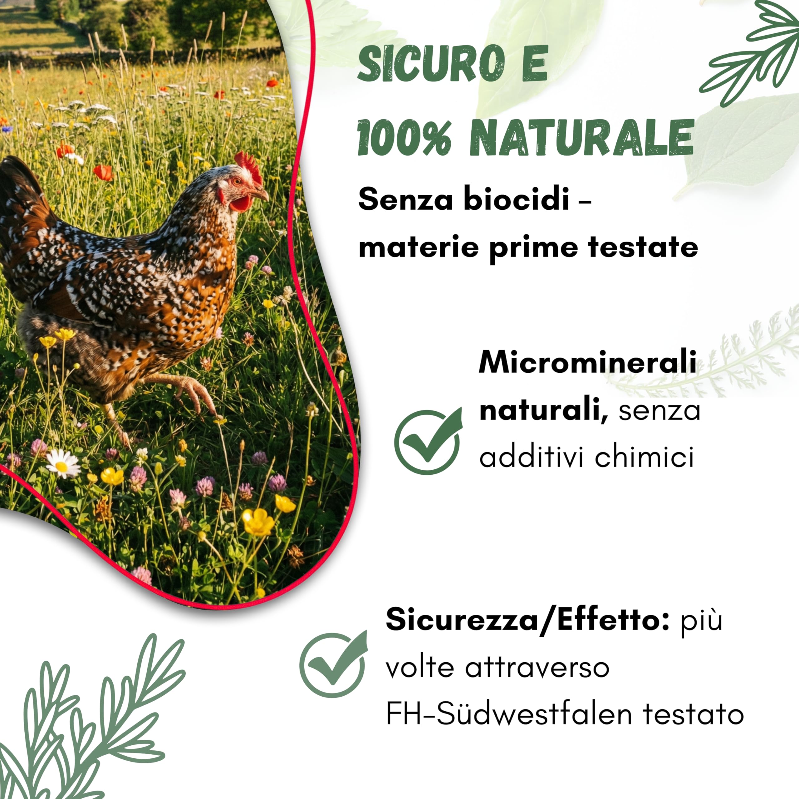 Polvere per bagno di sabbia contro gli acari per polli, set da 3 pezzi 25kg, polvere contro gli acari, rimedio naturale contro gli acari per polli, polvere