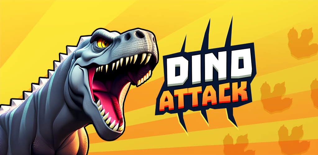 Dino Attack Merge: 恐竜戦い。サバイバル・シューティングゲーム