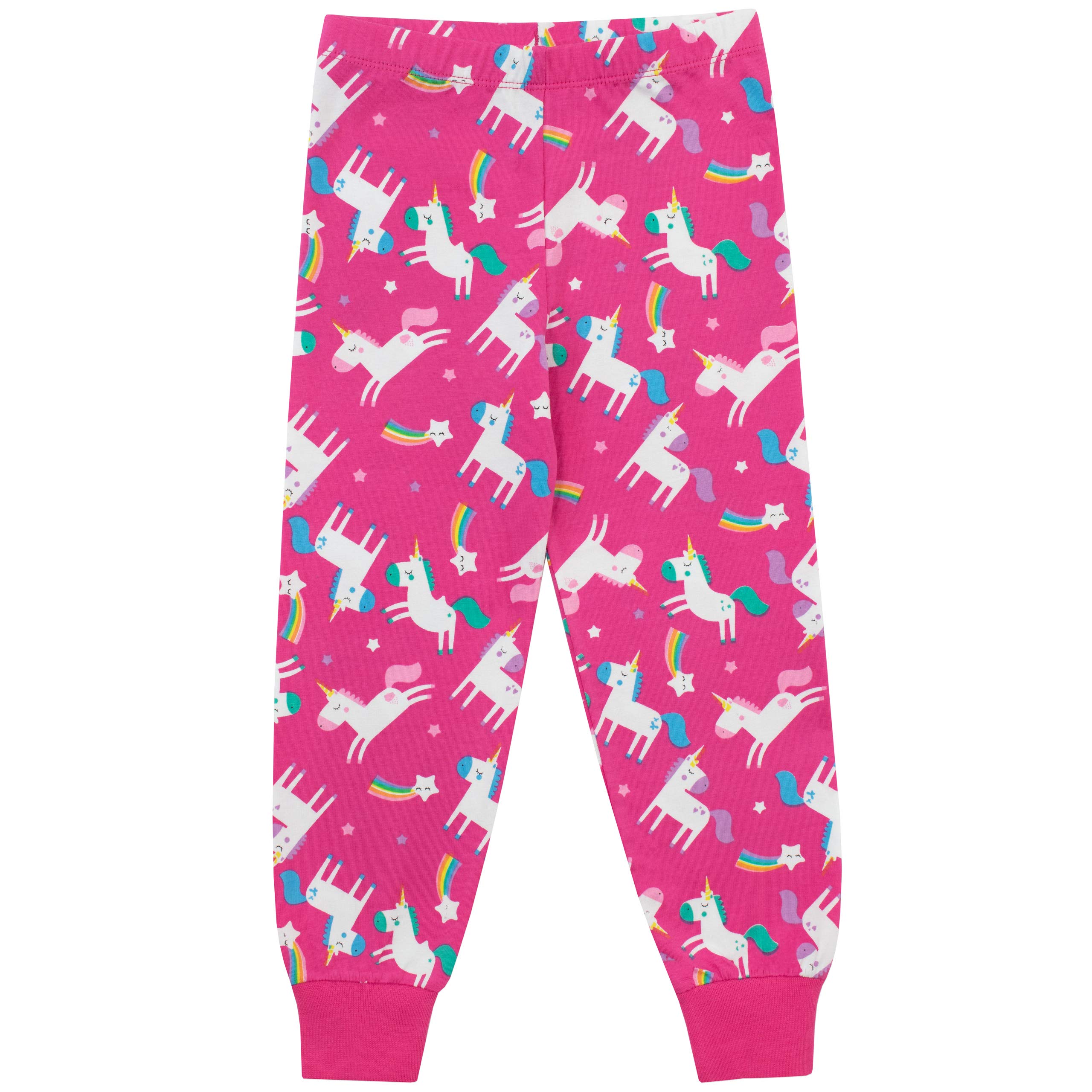 Harry Bear Dziewczęca piżama z brokatem jednorożec slim fit
