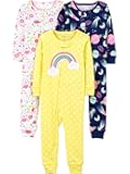 Kids' 3-Pack Snug Fit Footless Cotton Pajamas